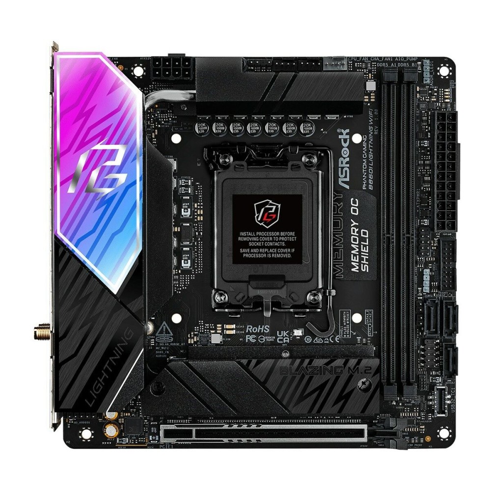 Motherboard ASRock B860I Lightning WiFi Intel B860 LGA 1851