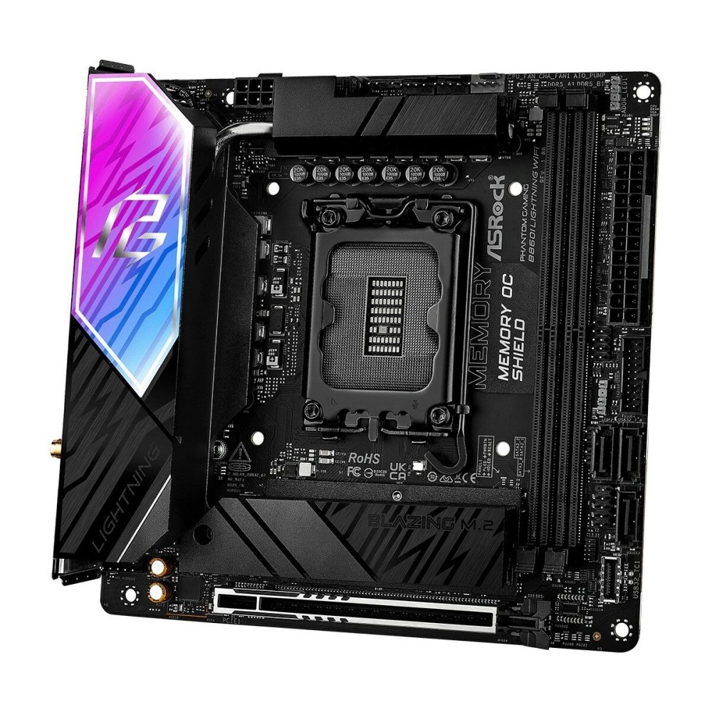 Motherboard ASRock B860I Lightning WiFi Intel B860 LGA 1851