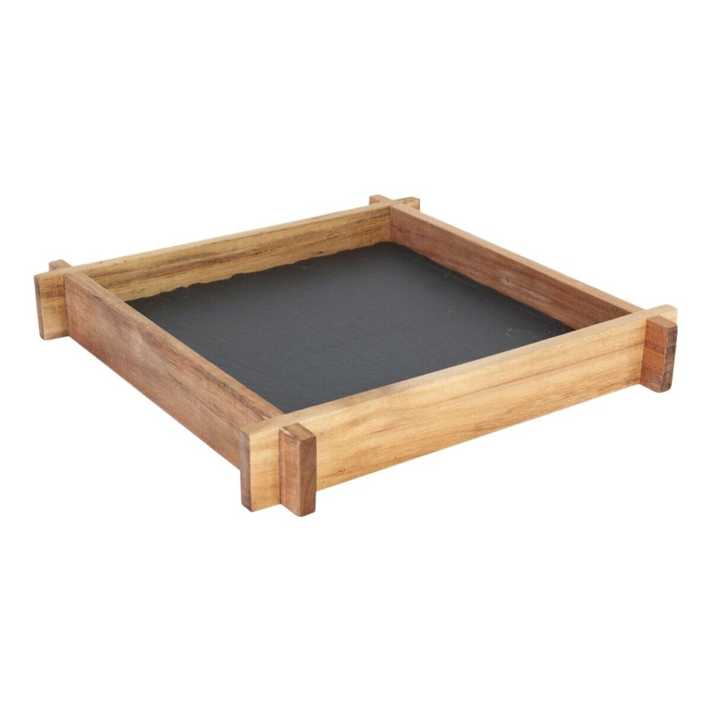 Tablett für Snacks Viejo Valle 27,5 x 27,5 x 4 cm (6 Stück)