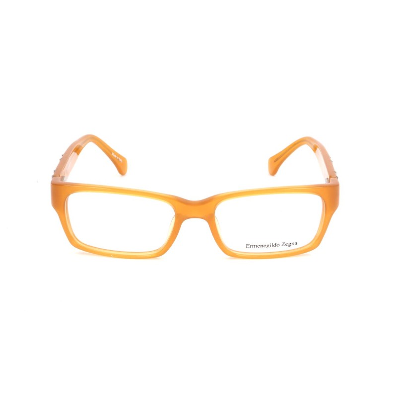 Monture de Lunettes Unisexe Ermenegildo Zegna VZ3505-06DS Jaune Ø 52 mm