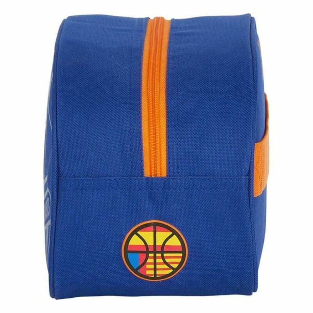 Trousse de toilette enfant Valencia Basket Bleu Orange 26 x 15 x 12 cm