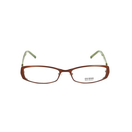 Unisex' Spectacle frame Guess GU1570-D96 Brown Ø 53 mm