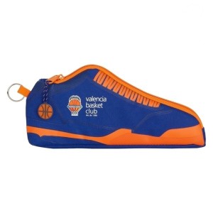 Fourre-tout Valencia Basket Bleu Orange 24 x 10 x 2 cm Basket