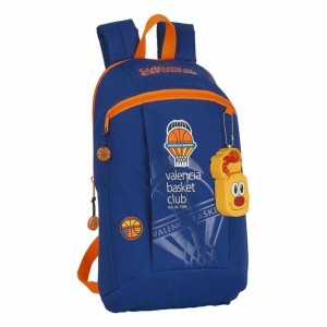 Sac à dos enfant Valencia Basket Bleu Orange 22 x 39 x 10 cm Mini