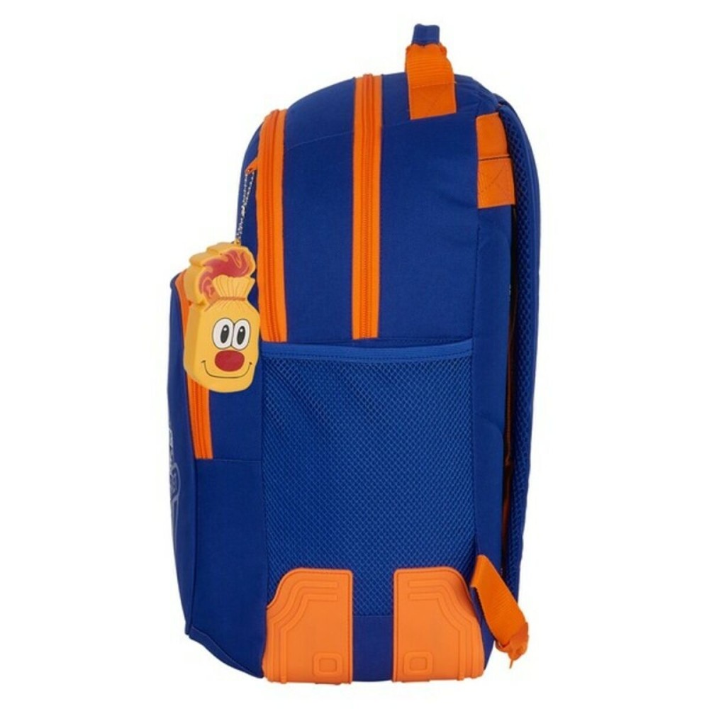 Cartable Valencia Basket Bleu Orange 32 x 42 x 15 cm