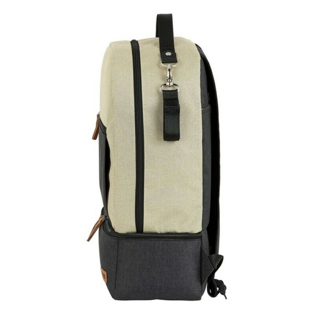 Baby Accessories Backpack Safta Beige Dark grey 30 x 43 x 15 cm