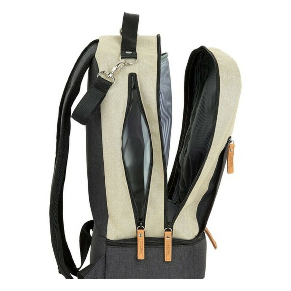 Baby Accessories Backpack Safta Beige Dark grey 30 x 43 x 15 cm