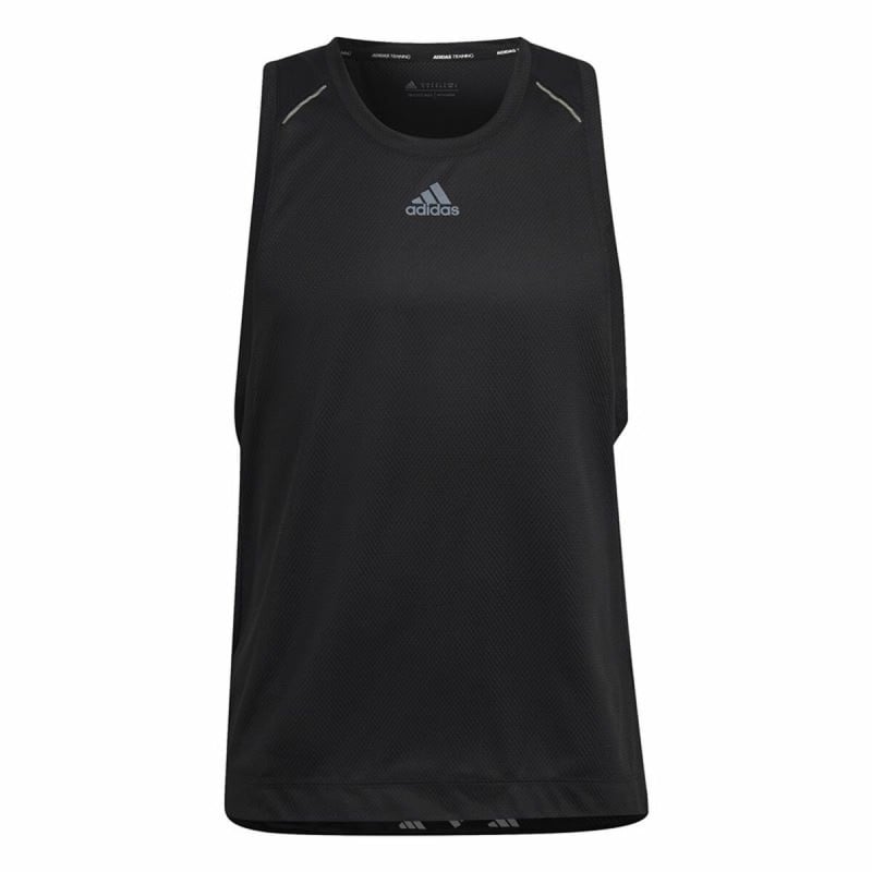 Maillot de Corps sans Manches pour Homme Adidas HIIT Spin Training Noir