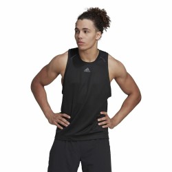 Men's Sleeveless T-shirt Adidas HIIT Spin Training Black