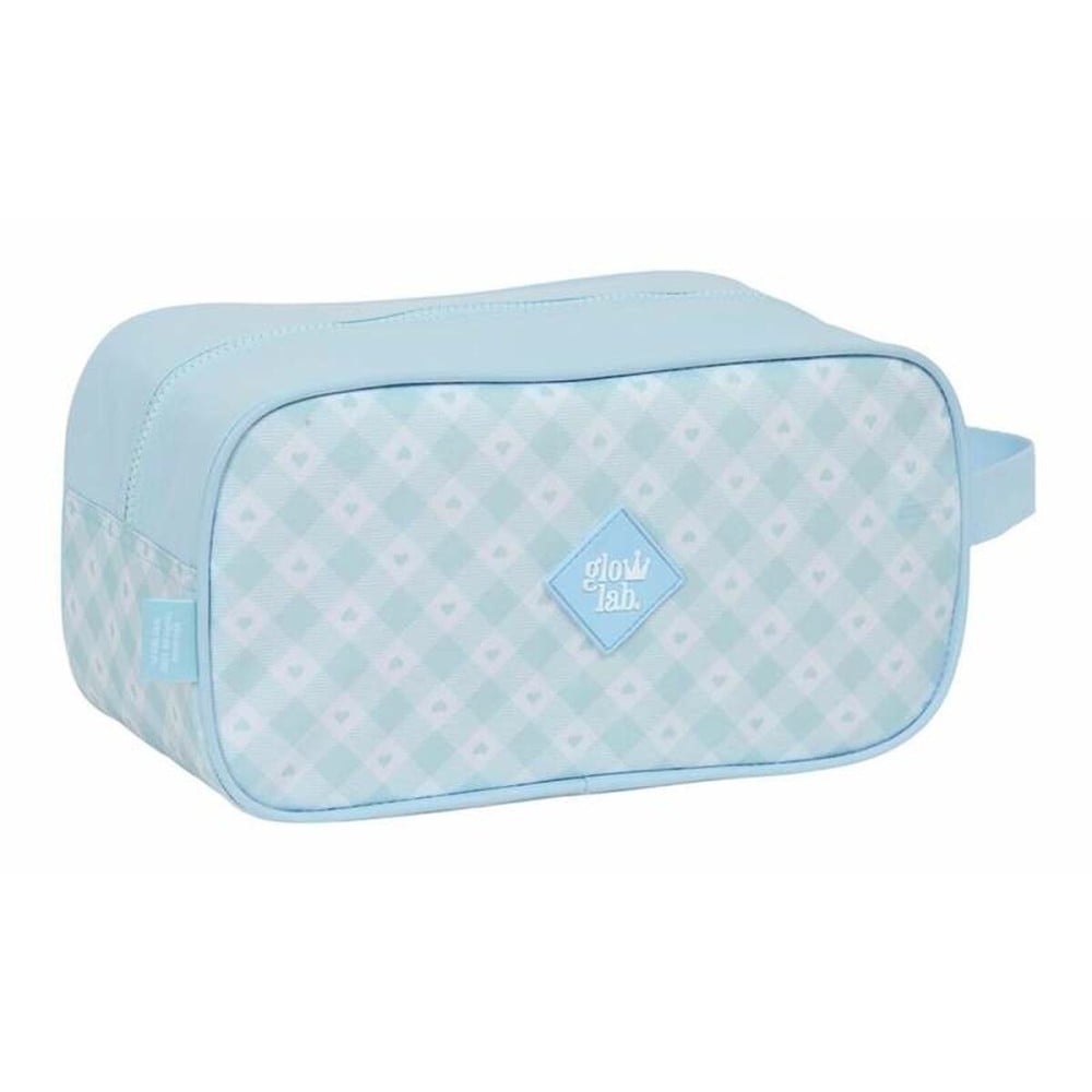 Travel Slipper Holder Glowlab Kids Cisnes Light Blue 29 x 15 x 14 cm