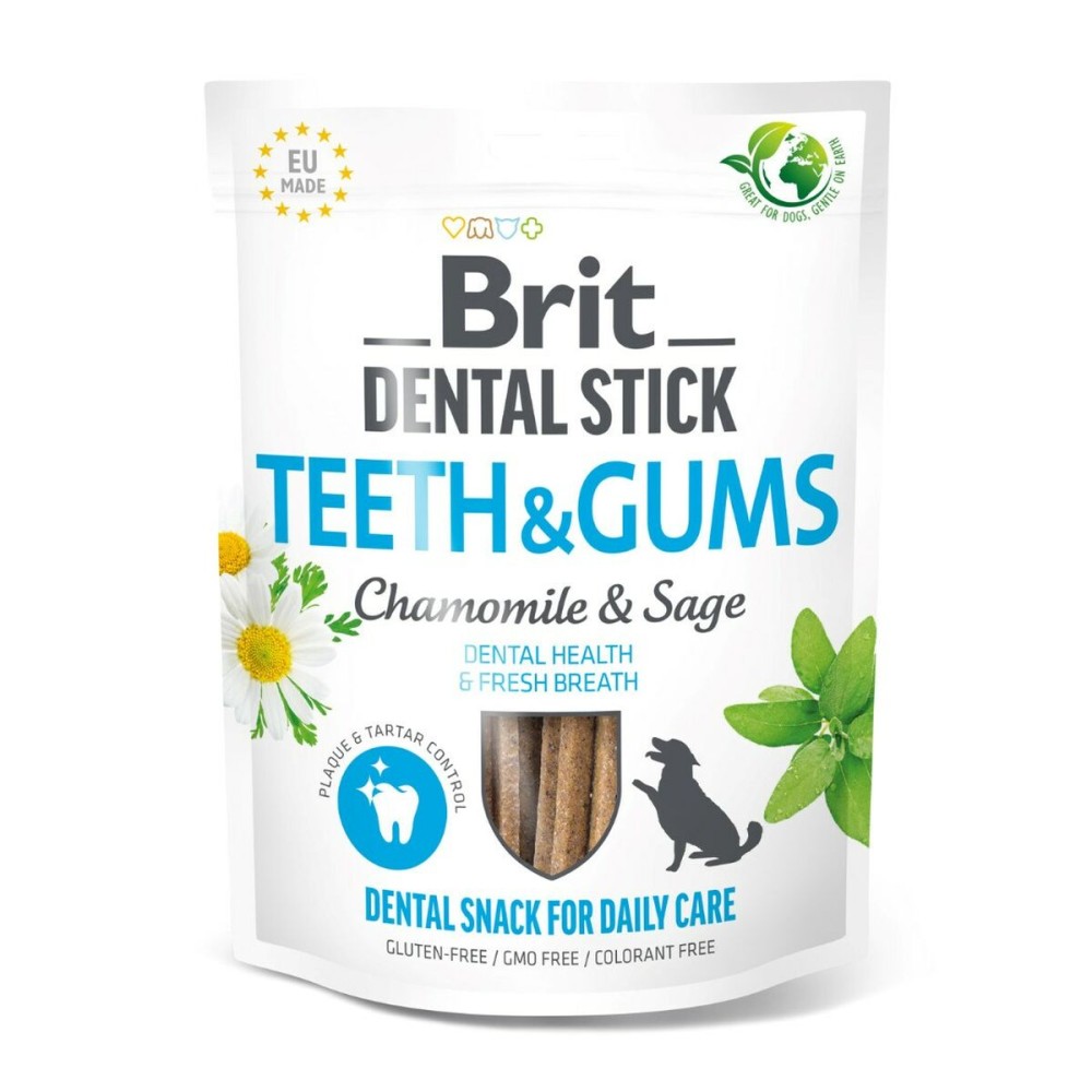 Dog Snack Brit Dental Stick Teeth & Gums Cahmomile 251 g
