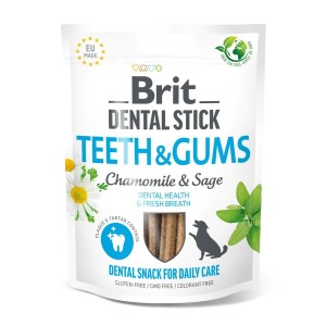 Dog Snack Brit Dental Stick Teeth & Gums Cahmomile 251 g
