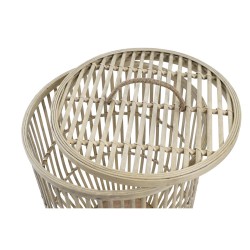 Set de basket DKD Home Decor Bambou (40 x 40 x 61 cm)