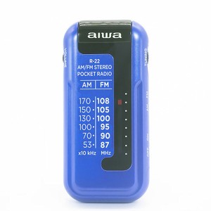 Tragbares Radio Aiwa AM/FM Blau