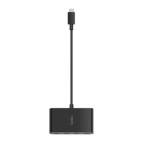 4-Port USB-C Hub Belkin AVC018BTBK 100 W Schwarz (1 Stück)