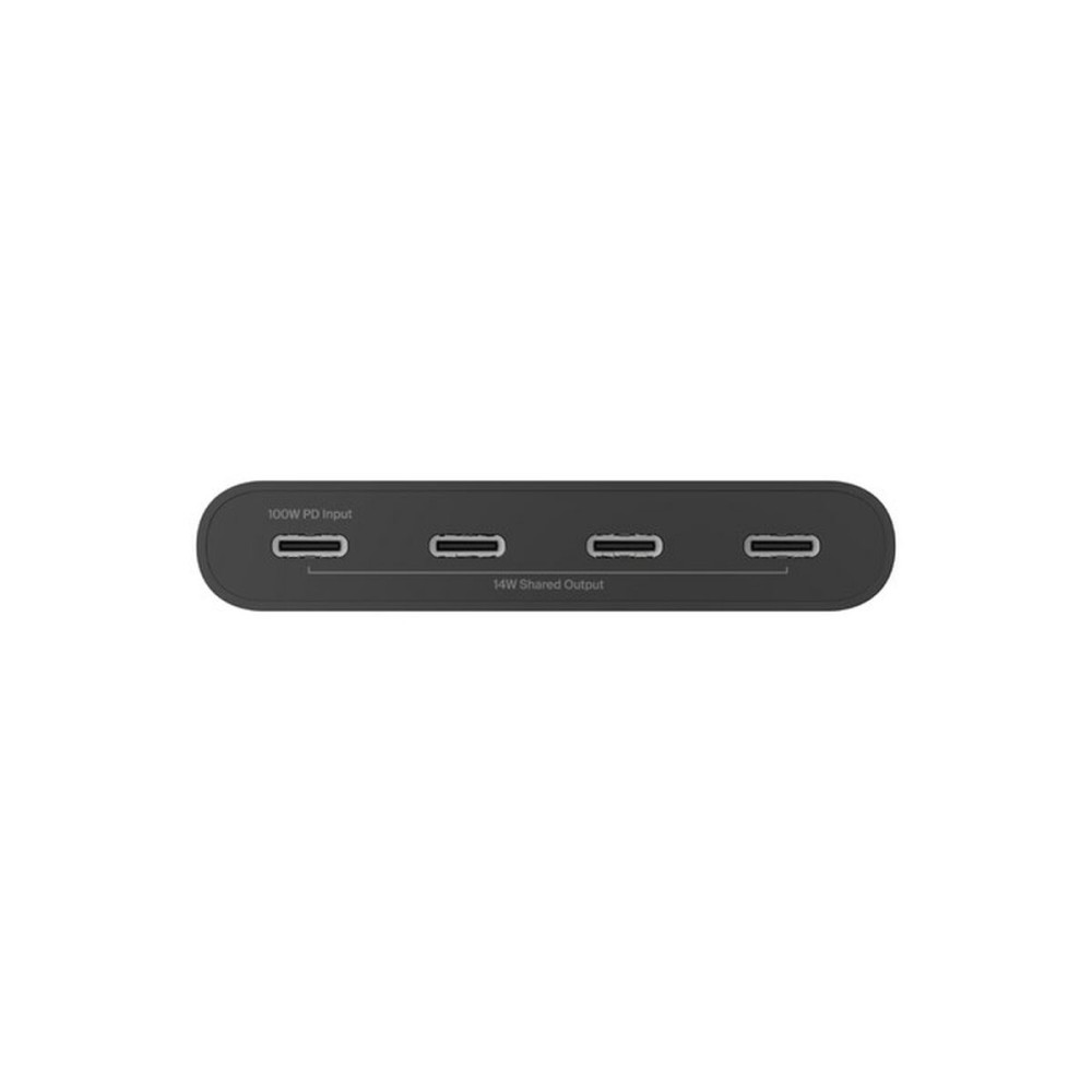 4-Port USB-C Hub Belkin AVC018BTBK 100 W Black (1 Unit)