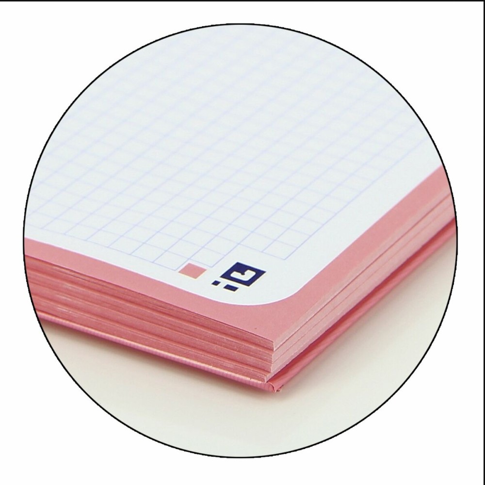 Cahier Oxford European Book Rose clair A4 A4+ 80 Volets