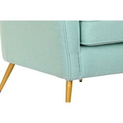 Armchair DKD Home Decor Green Golden Metal 70 x 68 x 73 cm