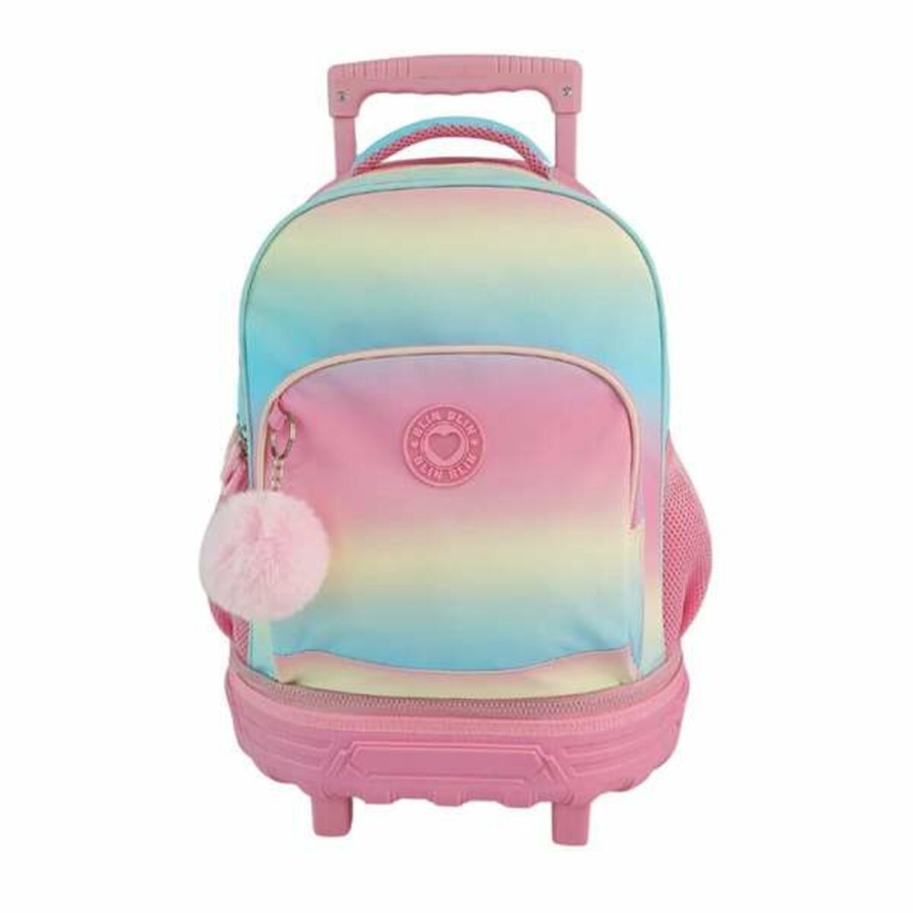 Schulrucksack mit Rädern Toybags Blin Blin Gradient Pink