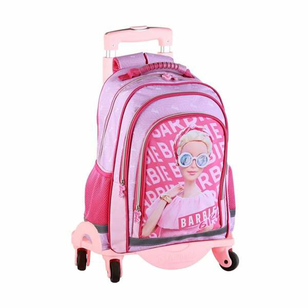 School Rucksack with Wheels Barbie 41,5 x 30 x 17 cm