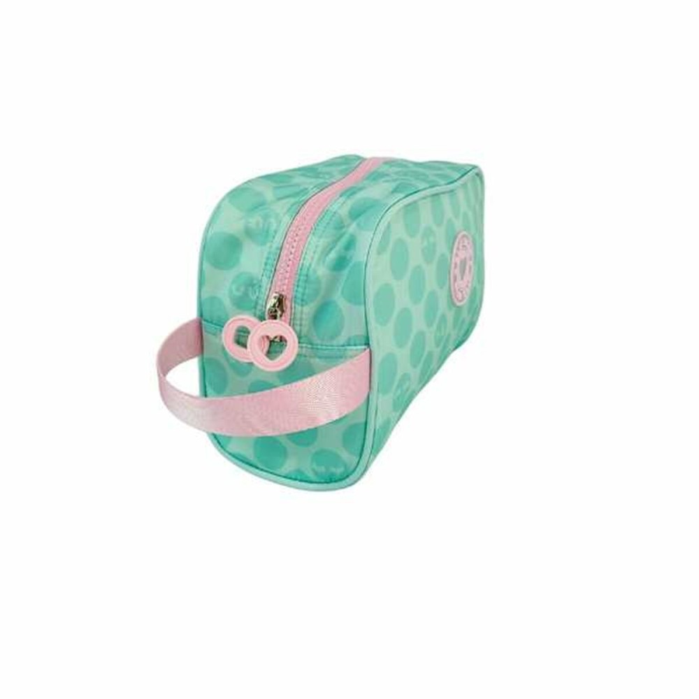 Reise-Toilettentasche Toybags Blin Blin Kiss Me grün 15 x 25 x 11 cm