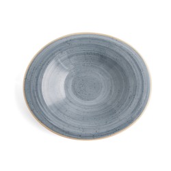 Assiette creuse Ariane Terra Céramique Bleu (Ø 29 cm) (6 Unités)