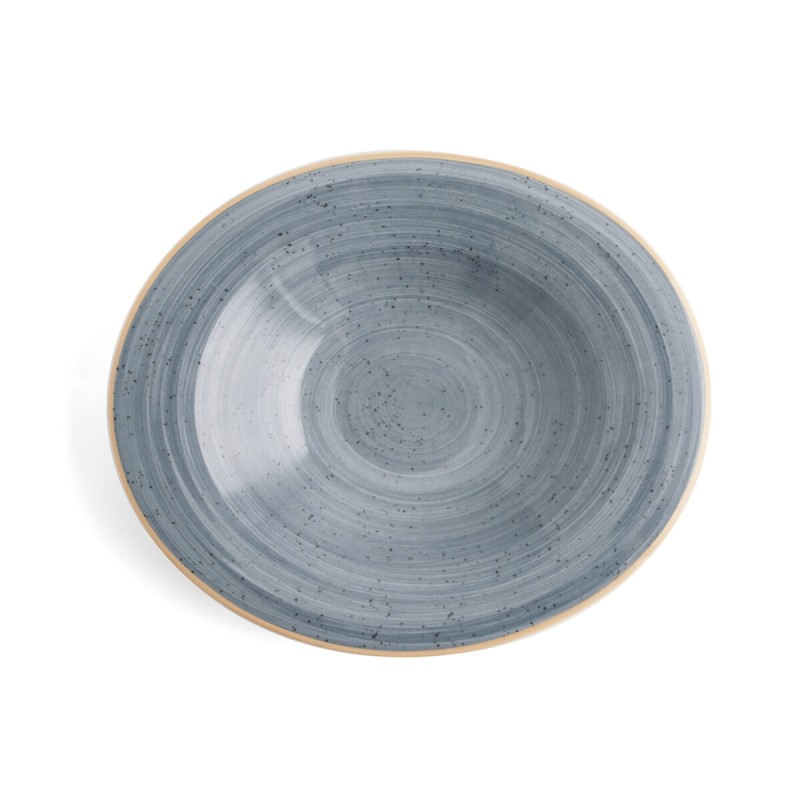 Assiette creuse Ariane Terra Céramique Bleu (Ø 29 cm) (6 Unités)