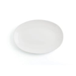 Serving Platter Ariane Vital Coupe Oval Ceramic White Ø 32 cm 6 Pieces