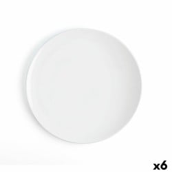 Assiette plate Ariane Coupe Céramique Blanc (Ø 31 cm) (6 Unités)