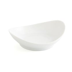 Plateau apéritif Quid Gastro Fun Blanc Céramique 14 x 11 cm (12 Unités)