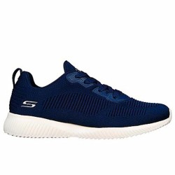 Laufschuhe für Damen Skechers Bobs Squad Tough Blau