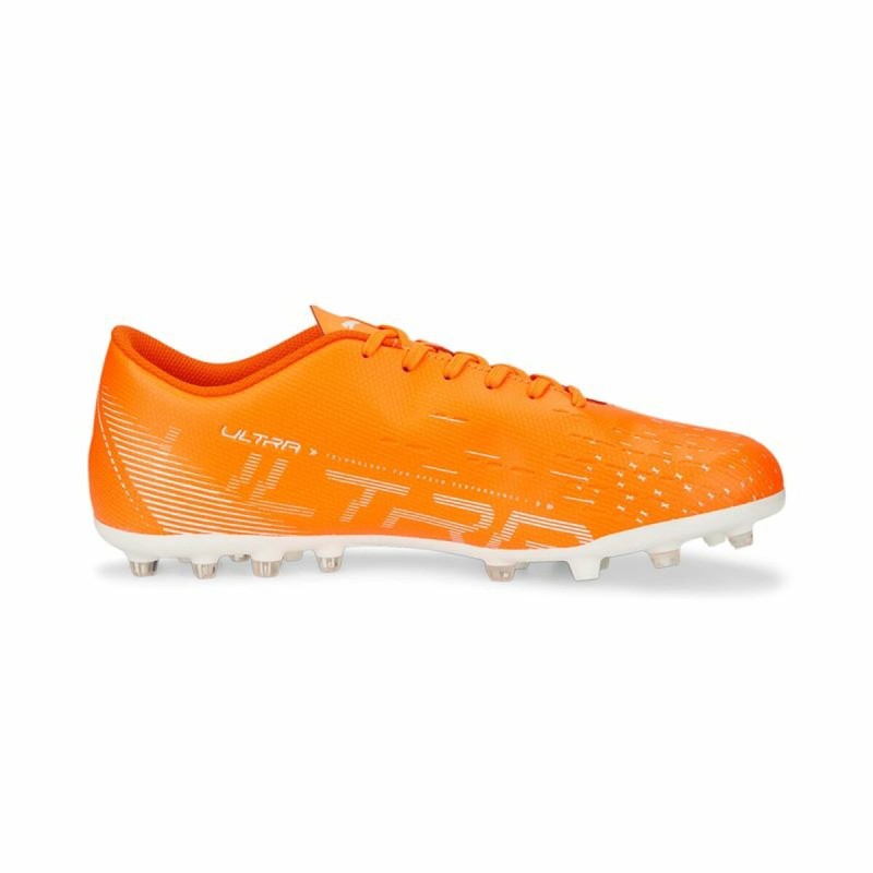 Adult's Football Boots Puma Ultra Play Mg Orange Unisex