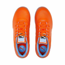 Hallenfußballschuhe für Kinder Puma Truco III Orange