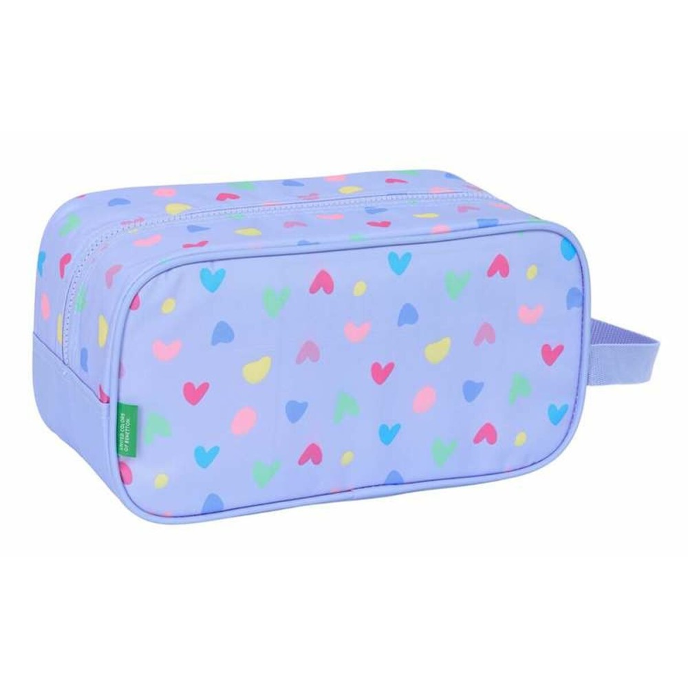Travel Slipper Holder Benetton Lilac 29 x 15 x 14 cm