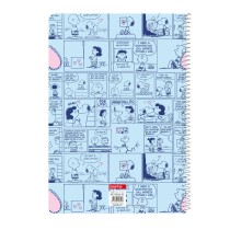 Ringbuch der Ringe Snoopy 21,5 x 31 x 1 cm Blau