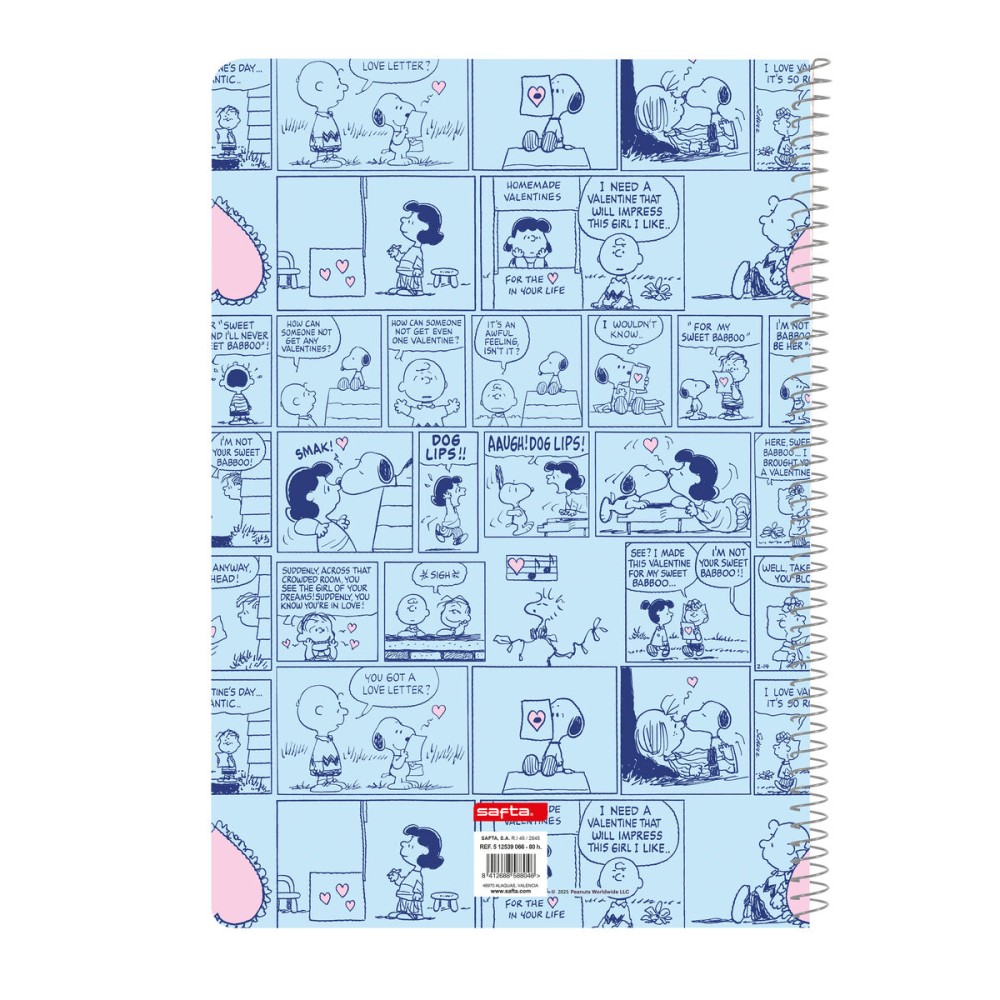 Ringbuch der Ringe Snoopy 21,5 x 31 x 1 cm Blau