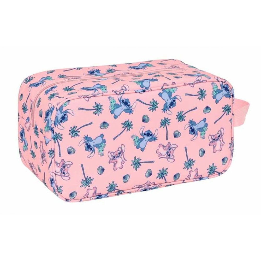 Travel Slipper Holder Stitch Beach Pink 29 x 15 x 14 cm