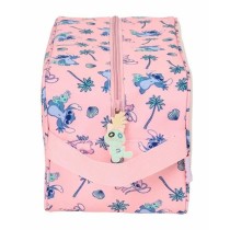 Travel Slipper Holder Stitch Beach Pink 29 x 15 x 14 cm