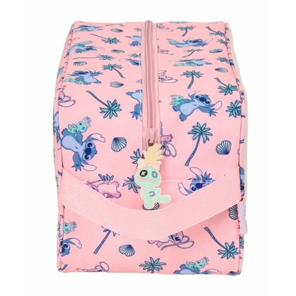 Travel Slipper Holder Stitch Beach Pink 29 x 15 x 14 cm