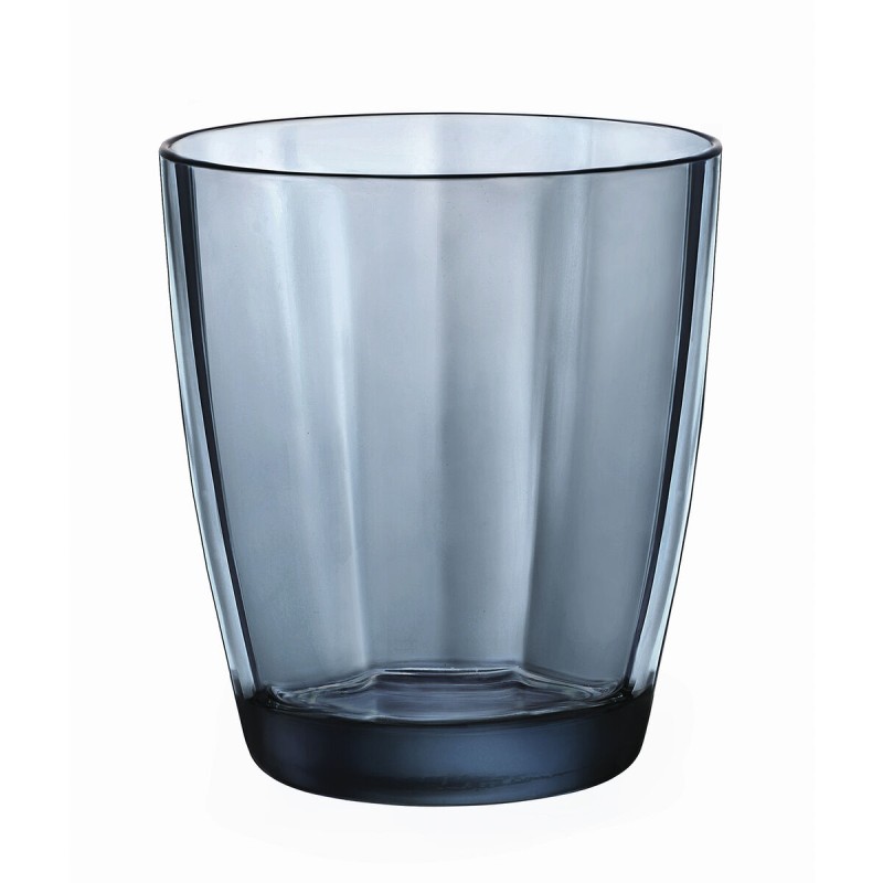 Glass Bormioli Rocco Pulsar Blue Glass (6 Units) (305 ml)