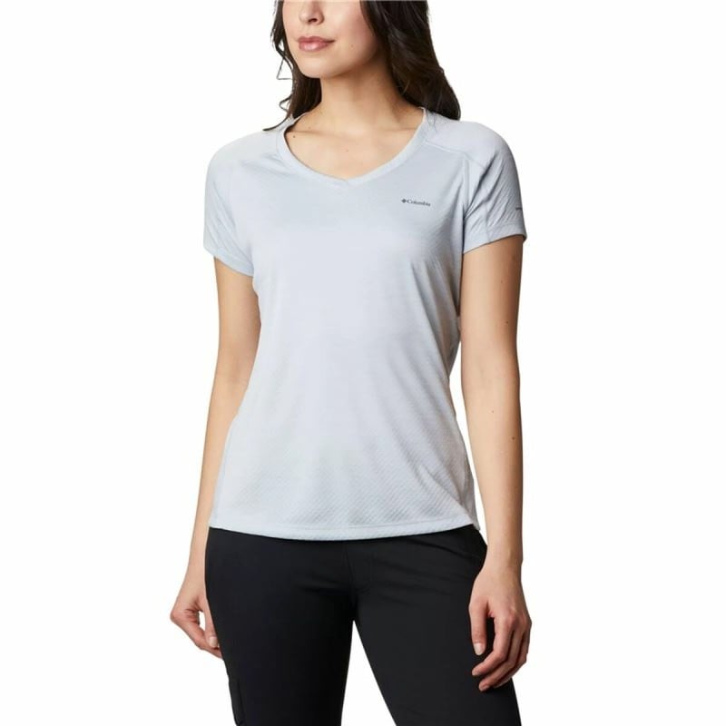 Damen Kurzarm-T-Shirt Columbia Zero Rules™ Grau