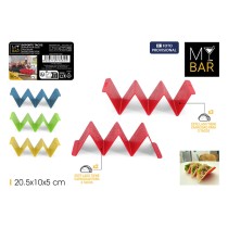 Taco holder My Bar Plastic 20,5 x 10 x 5 cm (48 Units)