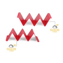 Taco holder My Bar Plastic 20,5 x 10 x 5 cm (48 Units)