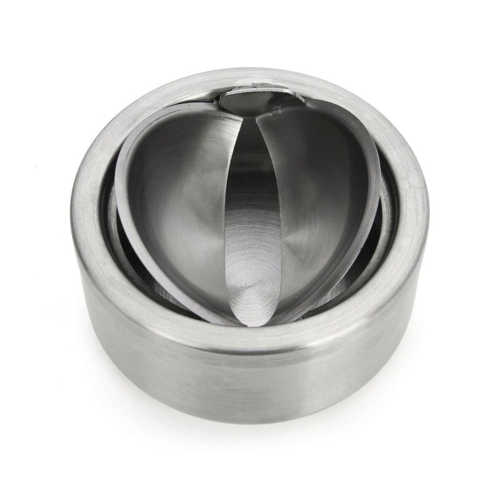 Ashtray Confortime Steel 12 x 5 cm (24 Units)
