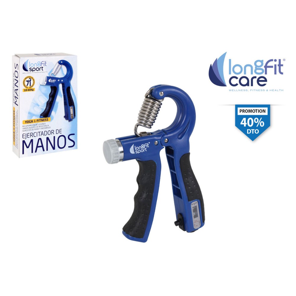 Exercices pour les mains LongFit Sport Longfit sport Bleu