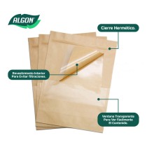 Reusable Food Bag Algon 10 x 15 x 3,5 cm 20 Pieces (18 Units)
