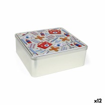 Mehrzweckbox Confortime Nurse Metall 23,7 x 22,2 x 8,9 cm (12 Stück)