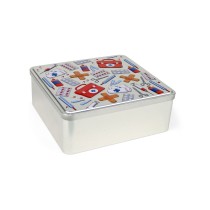 Multi-use Box Confortime Nurse Metal 23,7 x 22,2 x 8,9 cm (12 Units)
