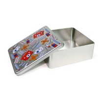 Multi-use Box Confortime Nurse Metal 23,7 x 22,2 x 8,9 cm (12 Units)