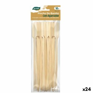 Baguettes en Bambou Algon Bambou 50 Pièces (24 Unités)